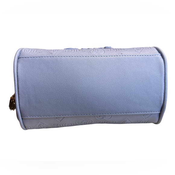 Juicy Couture Los Angeles NWT Slate Blue Semi Charmed Satchel Crossbody Bag (55) - Picture 4 of 9